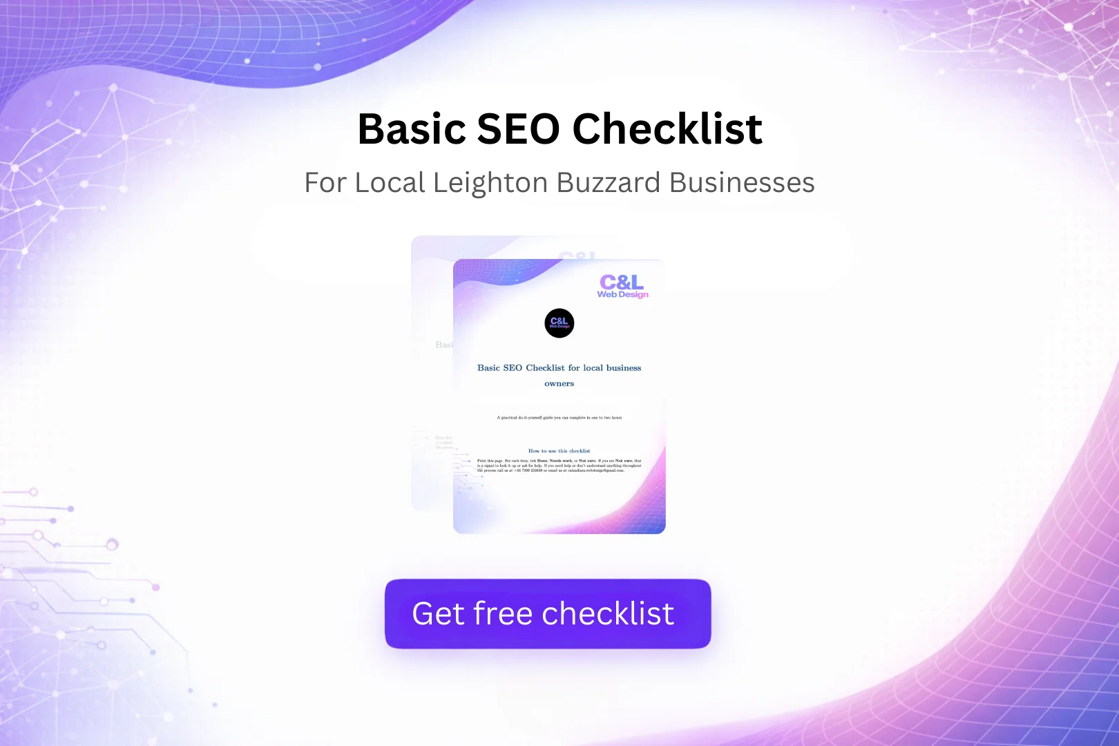 Basic SEO Checklist preview